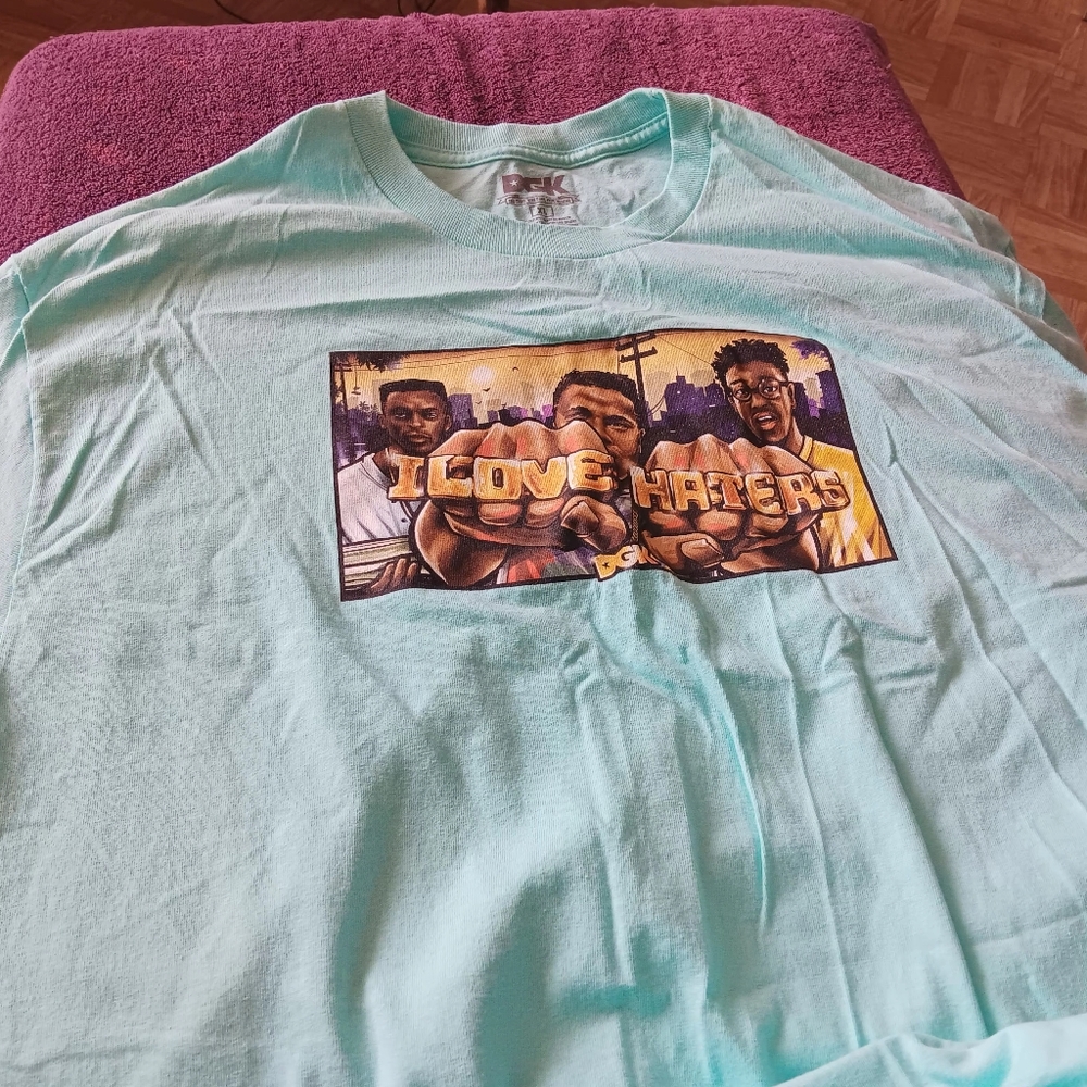"I LOVE HATERS" from the movie "Do the right thing" tshirt